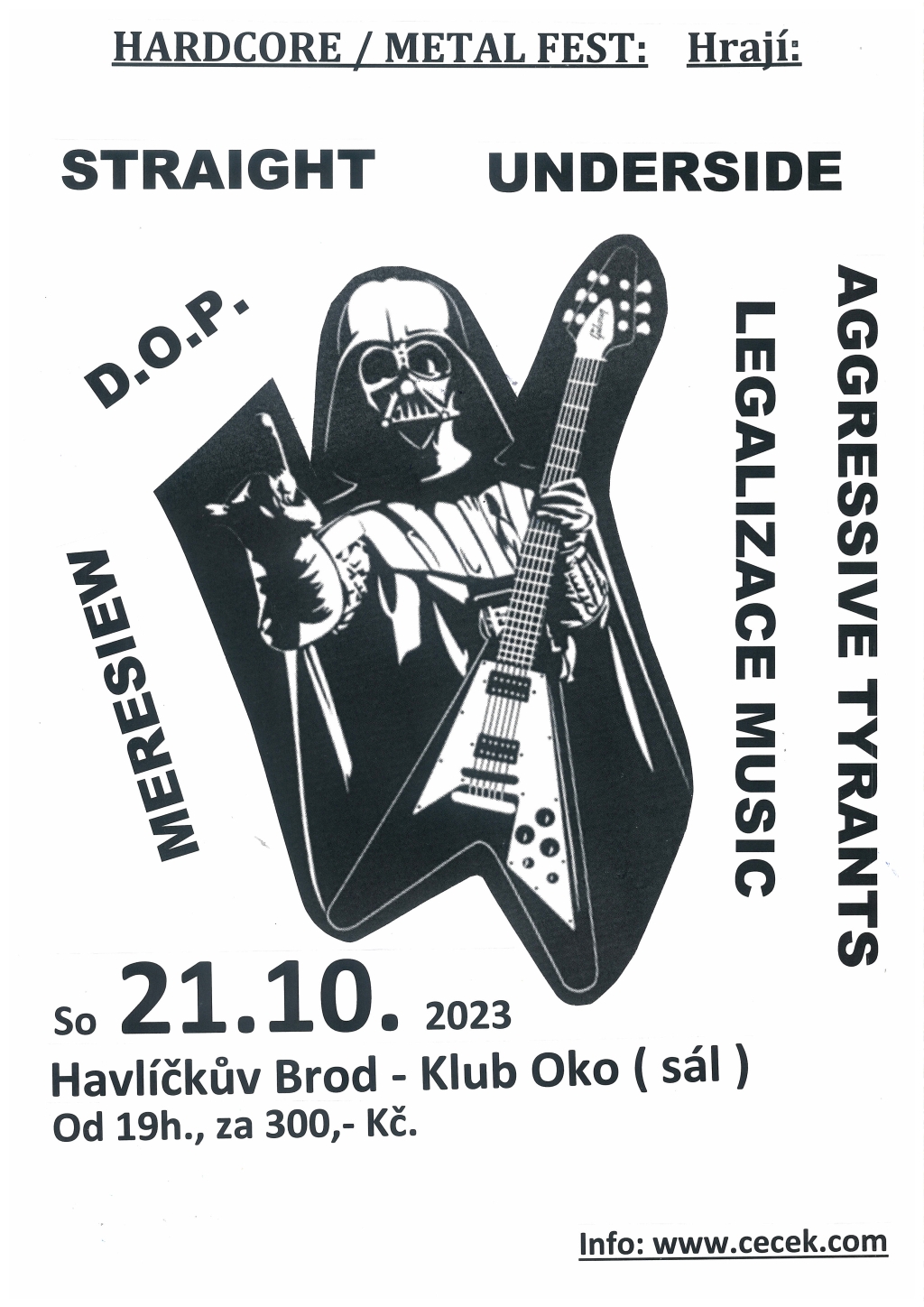 HC / Metal Fest: Havlíčkův Brod - Oko klub