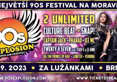 90s Explosion festival Brno 2023