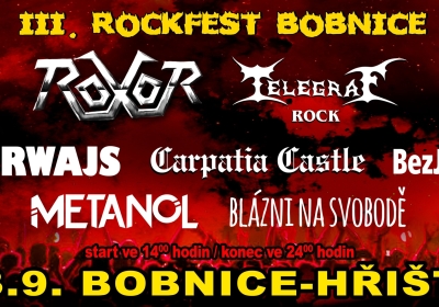 Rockfest Bobnice 2023