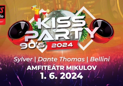 KISSPARTY LIVE 90&#039;s Mikulov 2024